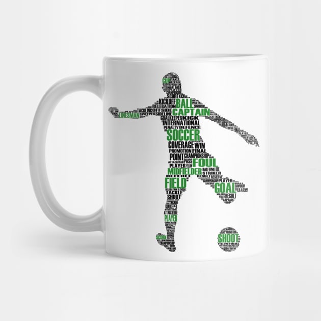 Soccer Player I Leisure Time Soccer Player by Shirtjaeger